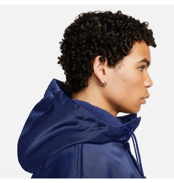 Куртка мужская Nike Club Stadium Parka XL Синій FB7320-410 - изображение 4