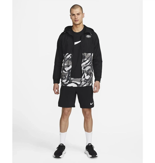 Куртка чоловіча Nike Dri-Fit Sport Clash XL Чорно-білий DM5552-011 - зображення 4