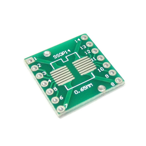 Макетная плата - адаптер MAKET-PCB-SO14xTSSOP14-DIP - 766078 - изображение 2