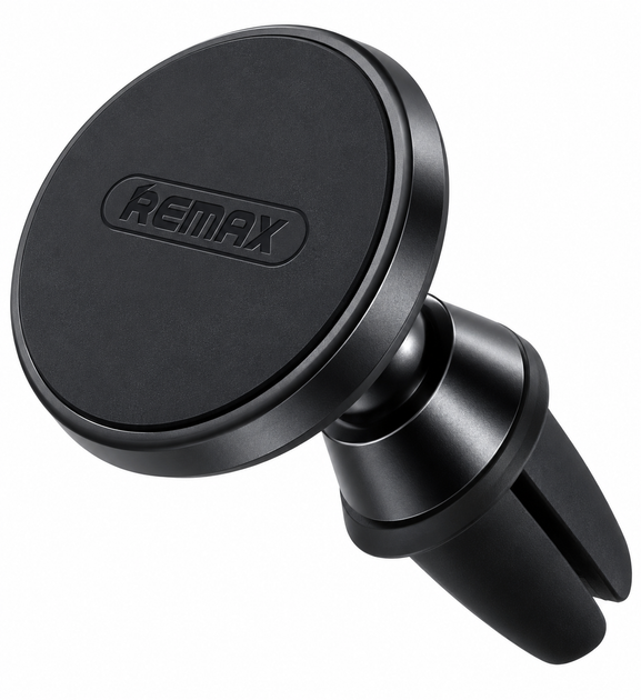 Автотримач REMAX RM-C28 Air Vent Metal Holder Black магнітний на дефлектор - Фото 1 Автотримач REMAX RM-C28 Air Vent Metal Holder Black магнітний на дефлектор - зображення 1