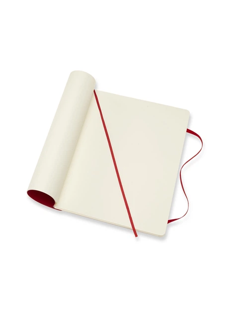 Блокнот Moleskine Classic большой, нелинованный Красный Мягкий (QP623F2) 8055002854696 - Фото 4 Блокнот Moleskine Classic большой, нелинованный Красный Мягкий (QP623F2) 8055002854696 - изображение 4
