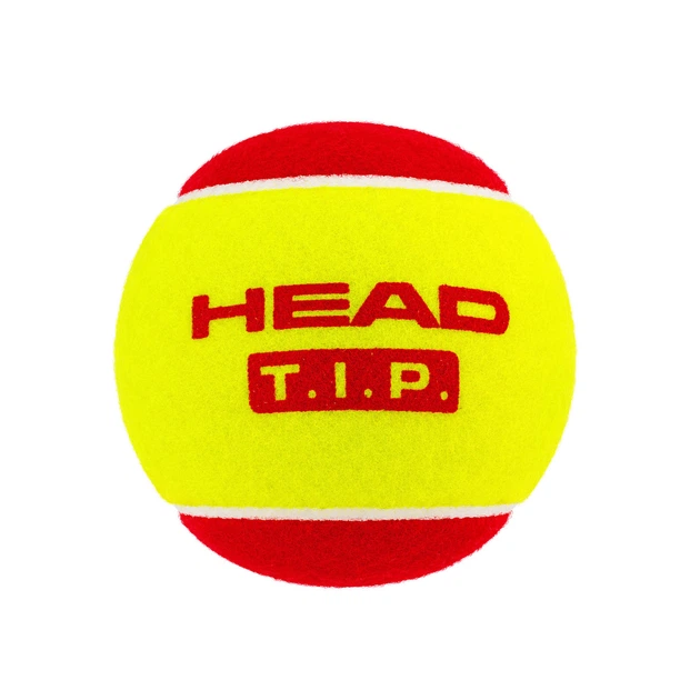 Мячи для большого тенниса детские тренировочные 5-8 лет Head Tip 578113 3 мяча в комплекте - изображение 3
