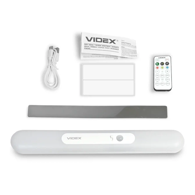 LED світильник акумуляторний з датчиком руху VIDEX VL-NL013W-SR - зображення 8