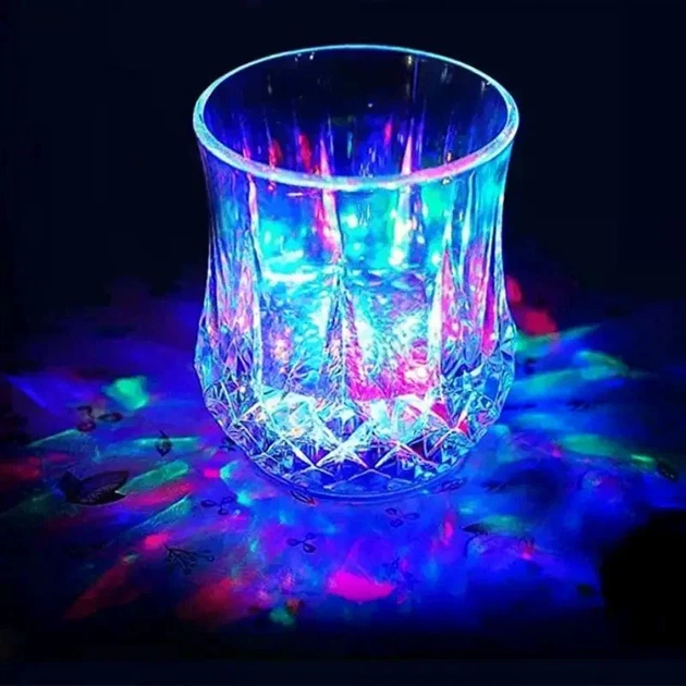 Склянка FLASH CUP з LED-підсвічуванням 200 мл, Asson - зображення 5