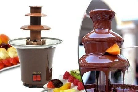 Мини шоколадный фонтан-фондюшница Mini Chocolate Fondue Fountain Grandio - Фото 5 Мини шоколадный фонтан-фондюшница Mini Chocolate Fondue Fountain Grandio - изображение 5