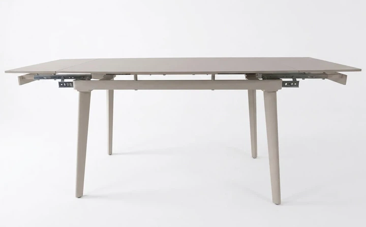 Стол раскладной ProDobro LORIAN CERAMIC 120(180)x80 керамика белый/кашемир - Фото 5 Стол раскладной ProDobro LORIAN CERAMIC 120(180)x80 керамика белый/кашемир - изображение 5