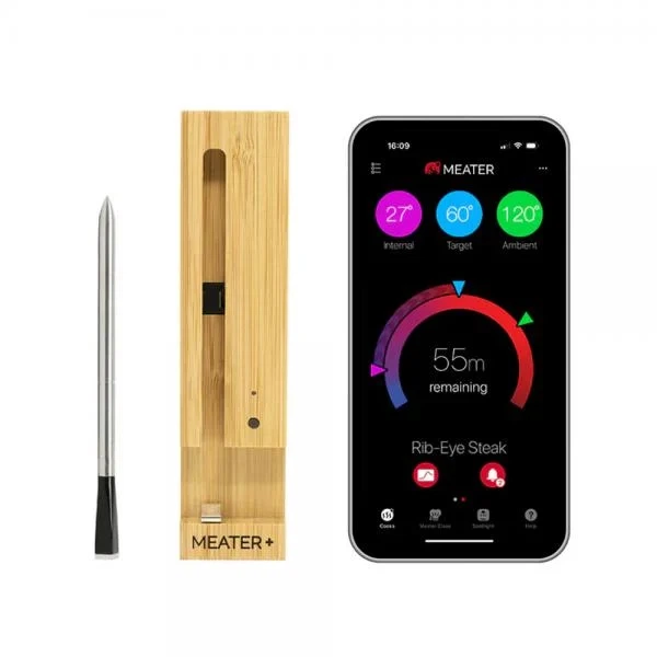 Беспроводной термометр для мяса Meater Plus RT3-MT-MP01, Bluetooth до 50 м - Фото 2 Беспроводной термометр для мяса Meater Plus RT3-MT-MP01, Bluetooth до 50 м - изображение 2