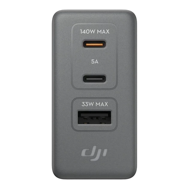 Сетевое зарядное устройство DJI Power Charging Combo 140W GaN (CP.DY.00000232.01) - изображение 7