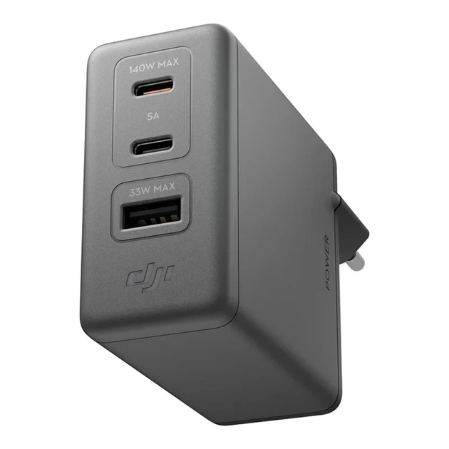 Сетевое зарядное устройство DJI Power Charging Combo 140W GaN (CP.DY.00000232.01) - изображение 5
