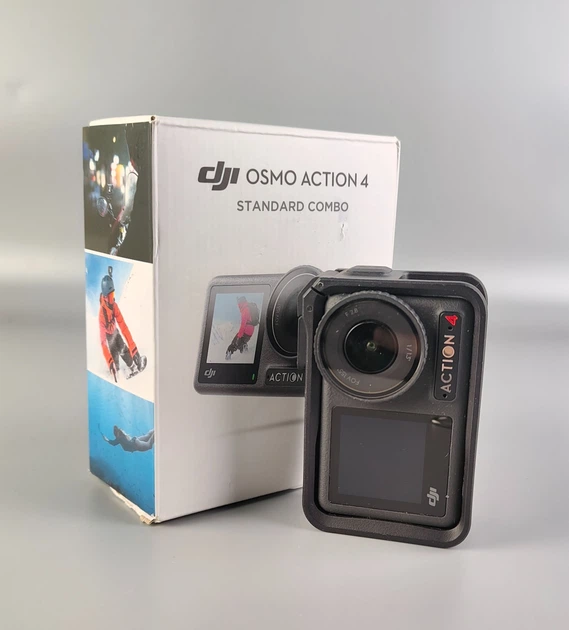 Экшн-камера DJI Osmo Action 4 Standart Combo / 10Мп / 4К / 240fps / Wi-Fi / Bluetooth / Влагозащищенная / Черная (DJIOSMOACT4SCX2OB) (102288451) - Уценка - изображение 12