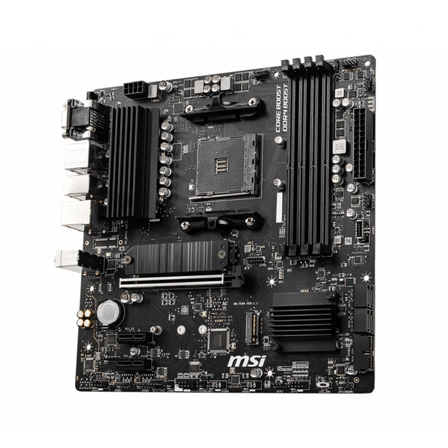 Материнська плата MSI B550M PRO-VDH (sAM4, AMD B550, DDR4, mATX) - зображення 2