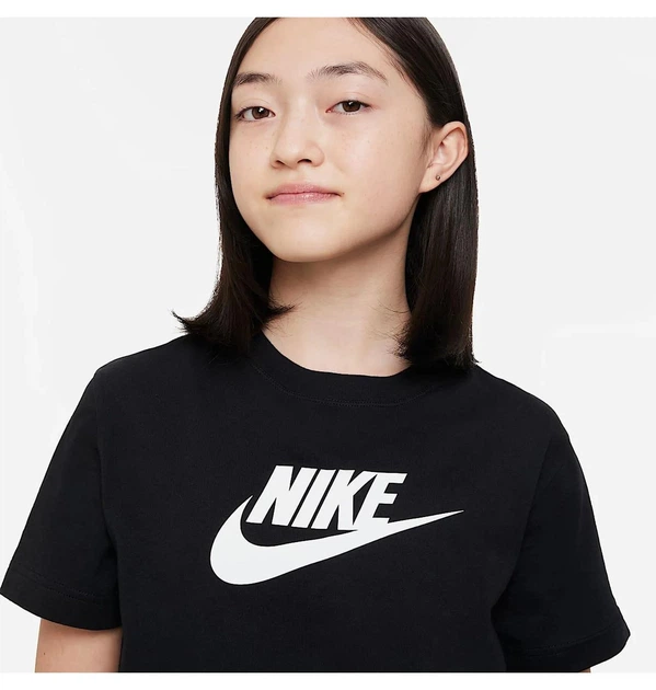Футболка підліткова Nike Sportswear Futura T-Shirt L Чорний FD0928-010 - зображення 3