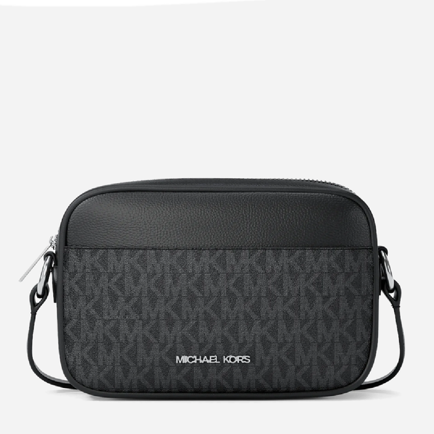 Сумка кросс-боди через плечо женская маленькая Michael Kors Jet Set Travel Small Signature Logo Camera Crossbody Черная (199125146547) - Фото 1 Сумка кросс-боди через плечо женская маленькая Michael Kors Jet Set Travel Small Signature Logo Camera Crossbody Черная (199125146547) - изображение 1