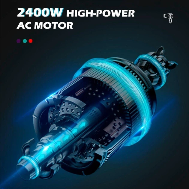 Фен для волос VGR V-452 — мощный профессиональный фен для быстрой сушки и укладки волос (Е6206) - изображение 9