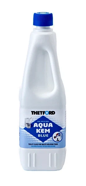 Жидкість для біотуалету Thetford Aqua Kem Blue 2 л для нижнього бака - Фото 1 Жидкість для біотуалету Thetford Aqua Kem Blue 2 л для нижнього бака - зображення 1