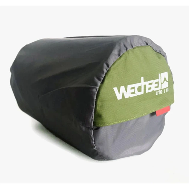 Килимок самонадувний Wechsel Polyester 198х63х3,8 см Оливковий - Фото 5 Килимок самонадувний Wechsel Polyester 198х63х3,8 см Оливковий - зображення 5