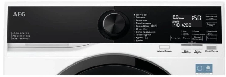 Пральна машина AEG L6SE26DU - зображення 2