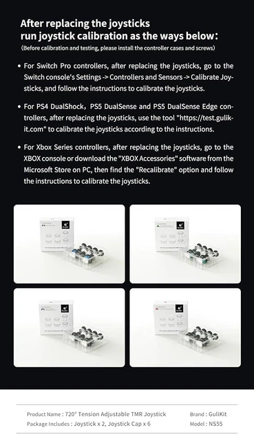 Набор стиков для геймпада PS4 (контроллера) - Фото 7 Набор стиков для геймпада PS4 (контроллера) - изображение 7