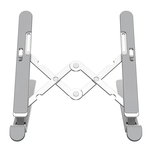 Подставка для ноутбука Orico PFB-A21 11-17" регулируемая складная Silver (6942886205305) - изображение 4
