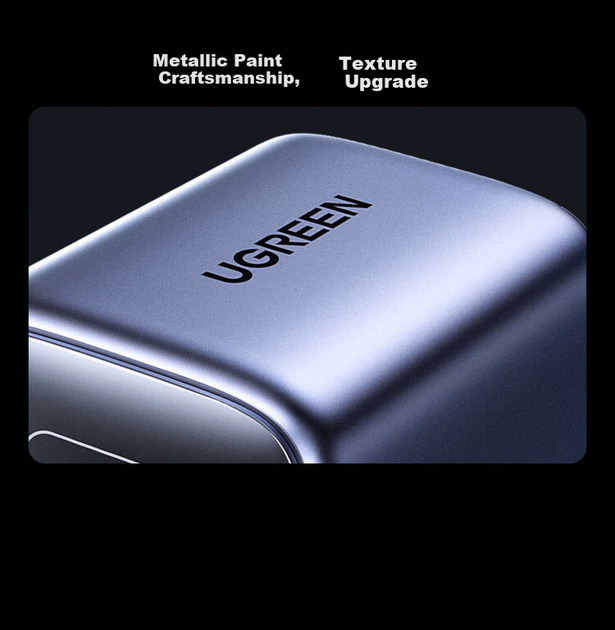 Зарядное устройство UGREEN 45W GaN для iPhone 17/16/ProMax, PD Type-C - изображение 12