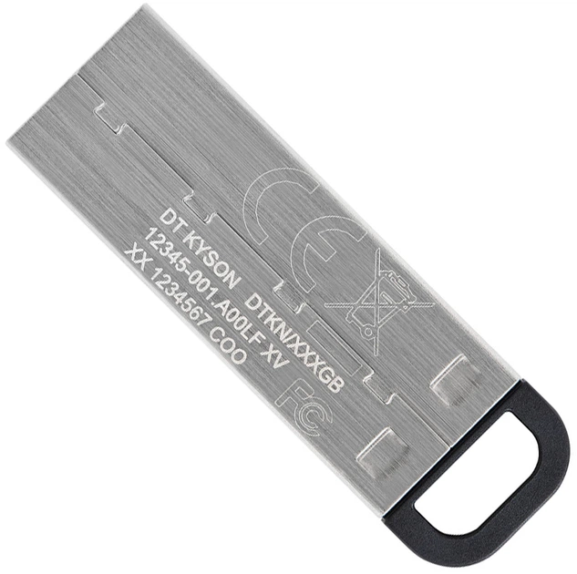 Флеш-накопитель Kingston DataTraveler Kyson 256GB USB 3.2 Gen 1 + переходник type C - изображение 7