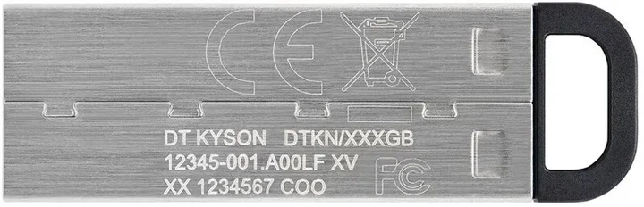 Флеш-накопитель Kingston DataTraveler Kyson 64GB USB 3.2 Gen 1 + переходник type C - изображение 9