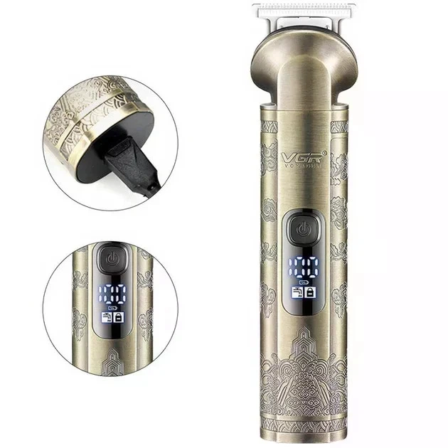 Набор для стрижки VGR V-109 6 в 1 с LED-дисплеем и USB Type-C - Фото 2 Набор для стрижки VGR V-109 6 в 1 с LED-дисплеем и USB Type-C - изображение 2