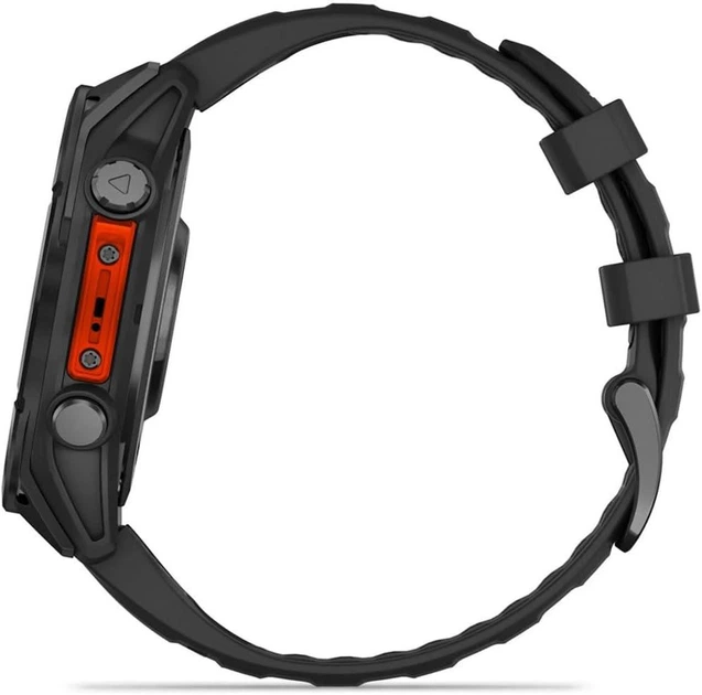 Смарт-годинник Garmin Fenix 8 47mm AMOLED Slate Gray with Black Silicone Band (010-02904-00/09) - изображение 5