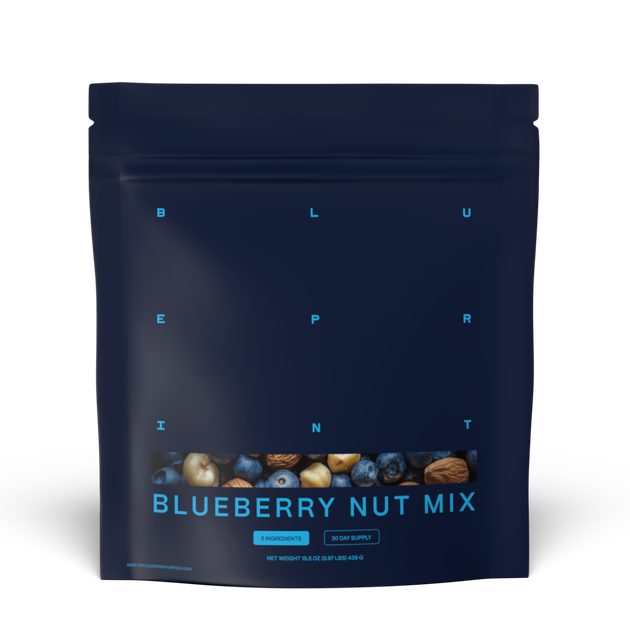 Blueberry Nut Mix 439 g - Blueprint by Bryan Johnson - Фото 1 Blueberry Nut Mix 439 g - Blueprint by Bryan Johnson - изображение 1