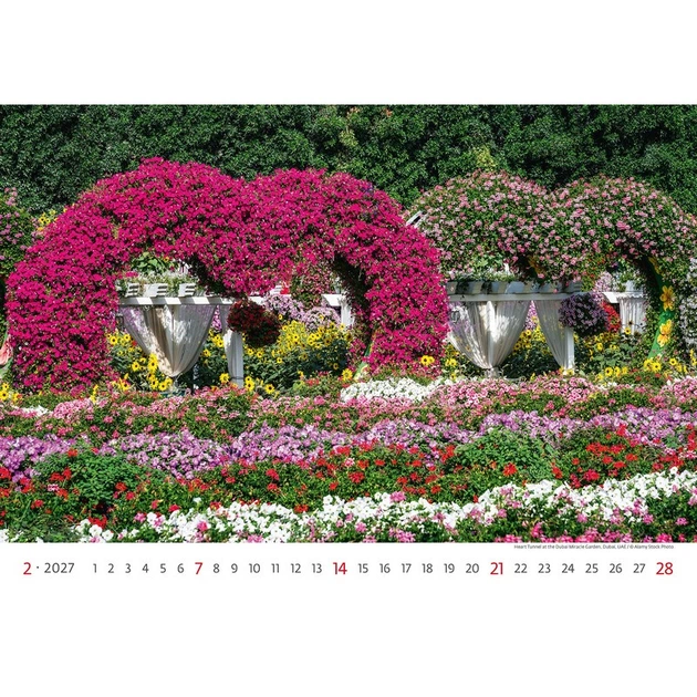 Календарь настенный Helma 2027 Gardens, 45x31,5 см (N130-27) - Фото 6 Календарь настенный Helma 2027 Gardens, 45x31,5 см (N130-27) - изображение 6