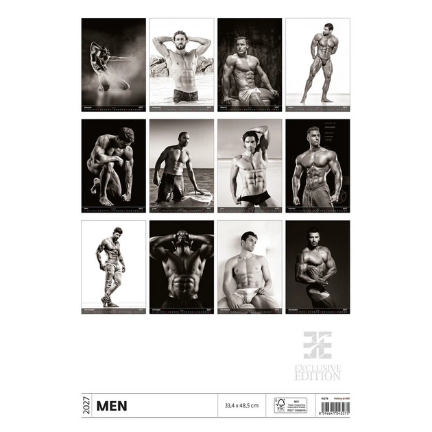 Календарь настенный Helma 2027 Men, 33,4x48,5 см (N276-27) - Фото 10 Календарь настенный Helma 2027 Men, 33,4x48,5 см (N276-27) - изображение 10