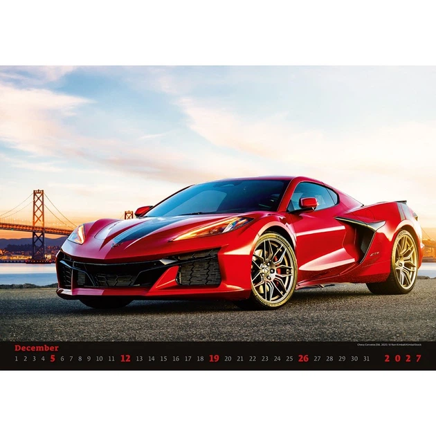 Календарь настенный Helma 2027 Cars, 45x31,5 см (N153-27) - Фото 3 Календарь настенный Helma 2027 Cars, 45x31,5 см (N153-27) - изображение 3