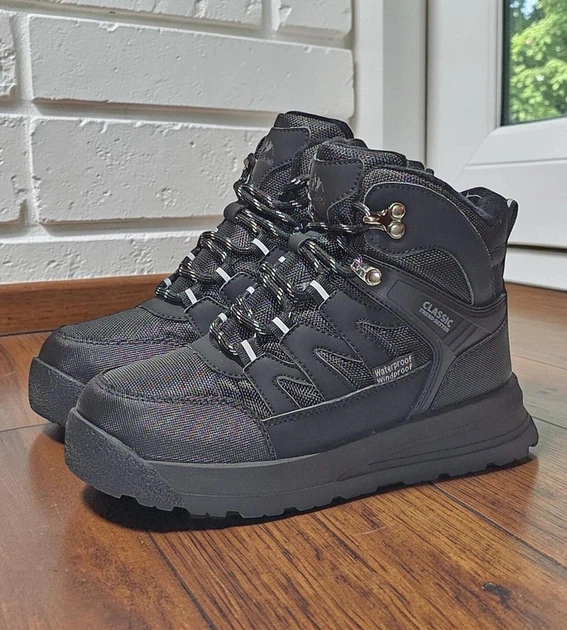 Підліткові зимові термочеревики ТОМ М Waterproof на вовні 11349 black 37(устілка 23см) - Фото 1 Підліткові зимові термочеревики ТОМ М Waterproof на вовні 11349 black 37(устілка 23см) - зображення 1