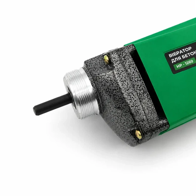 Электрический вибратор для уплотнения бетона 900 Вт Helper HP - 1260 с гибким валом 1.5 м и булавой глубинный бетонный портативный виброуплотнитель для трамбовки фундамента строительный - Фото 5 Электрический вибратор для уплотнения бетона 900 Вт Helper HP - 1260 с гибким валом 1.5 м и булавой глубинный бетонный портативный виброуплотнитель для трамбовки фундамента строительный - изображение 5
