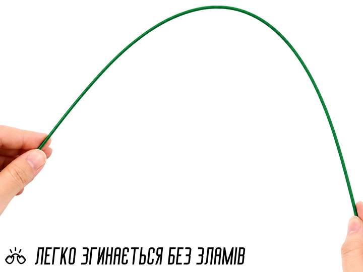Проволока FROM FACTORY флористическая D=1мм х 40см Черный - изображение 9