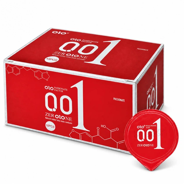 Презервативи OLO 0.01 Ультратонкі Ваніль 10 шт (ROZ6400230143) - Фото 1 Презервативи OLO 0.01 Ультратонкі Ваніль 10 шт (ROZ6400230143) - зображення 1
