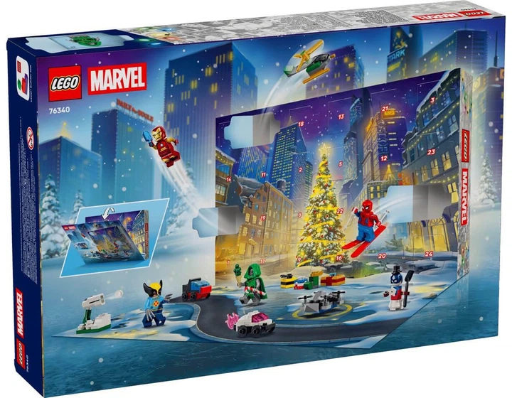Конструктор LEGO Super Heroes Новогодний календарь 2026 года (76340) - Фото 2 Конструктор LEGO Super Heroes Новогодний календарь 2026 года (76340) - изображение 2