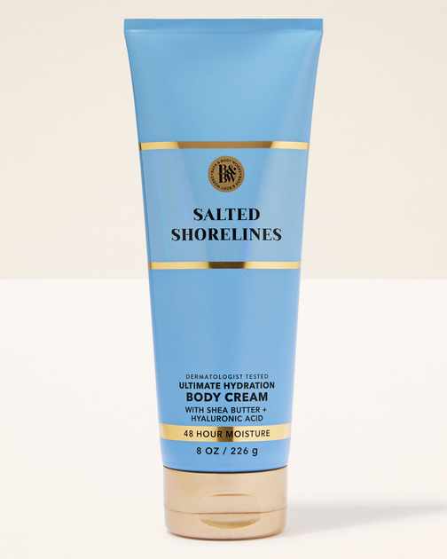 Парфюмированный крем для тела Bath & Body Works (667659423392) Salted Shorelines Body Cream 226 г - Фото 1 Парфюмированный крем для тела Bath & Body Works (667659423392) Salted Shorelines Body Cream 226 г - изображение 1