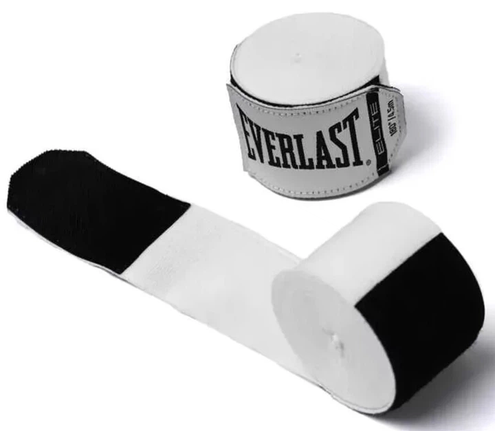Бинти Everlast ELITE HANDWRAPS белый 180 (457,2 см) - изображение 2