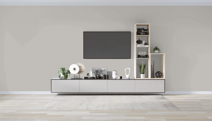 Флизелиновые обои винил горячего тиснения Sintra Textile 261224 Бежевый (1,06х10,05м) - изображение 2