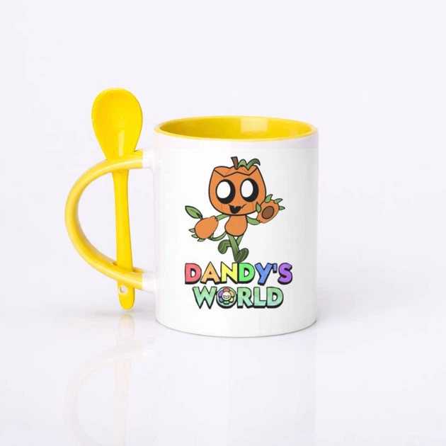 Чашка керамічна з ложкою глянцева Dandy's world Roblox У світі Денді Роблокс персонаж Гурді Gourdy 330 мл (С03Д1755) - Фото 1 Чашка керамічна з ложкою глянцева Dandy's world Roblox У світі Денді Роблокс персонаж Гурді Gourdy 330 мл (С03Д1755) - зображення 1
