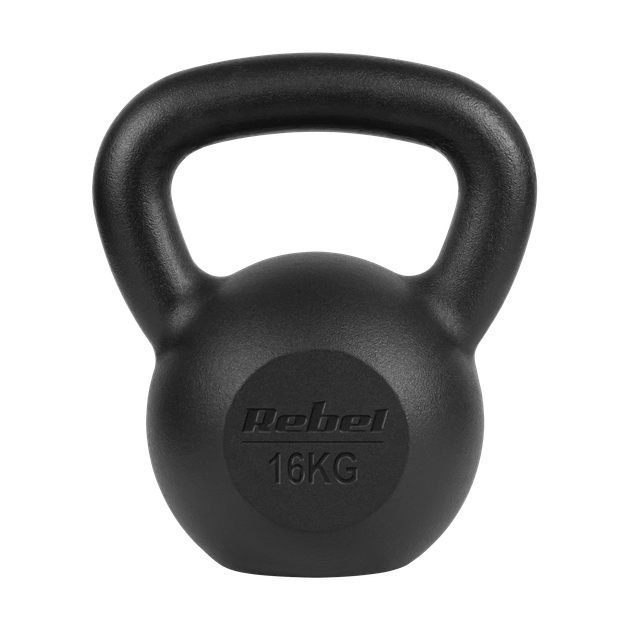 Чавунна гиря 16 кг Rebel Active RBA-2323-16 - зображення 2