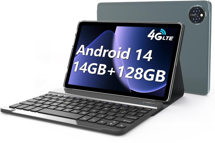 Планшет 10'' Full HD ANTEMPER D106 8+6/128Gb 4G 2-SIM 8-ядер Android 14 8000 mAh Серый (102318549) - Уценка - Фото 1 Планшет 10'' Full HD ANTEMPER D106 8+6/128Gb 4G 2-SIM 8-ядер Android 14 8000 mAh Серый (102318549) - Уценка - изображение 1