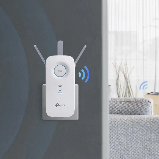 Ретранслятор TP-Link RE450 WiFi AC1750 Белый (102340653) - Б/У - изображение 4