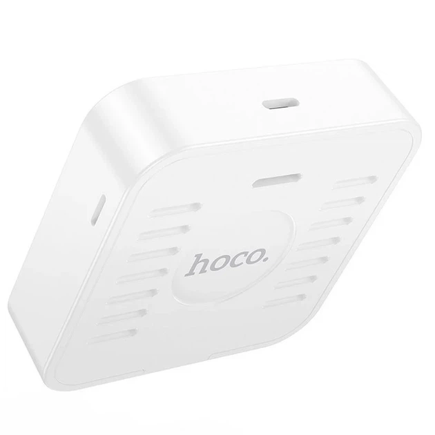 Термогигрометр Hoco HX40 2in1 Indoor электронный с LCD-дисплеем, белый - изображение 3