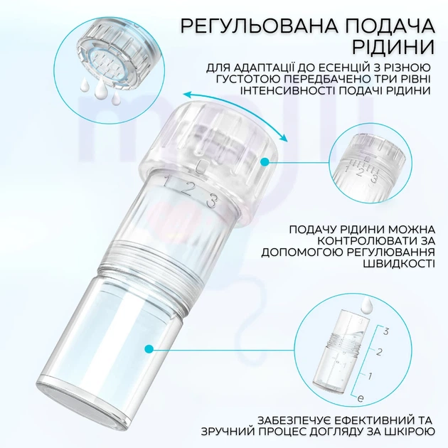 Дермапен Hydra Pen H3 беспроводной, автоподача сыворотки, LED-дисплей - изображение 4