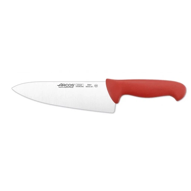 Кухонний ніж Arcos серія "2900" Шеф 200 мм Червоний (290722) - изображение 2