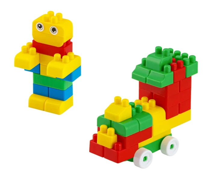 Конструктор "Mini Blocks №1" (50 дет) BAMSIC (116/1) - изображение 2