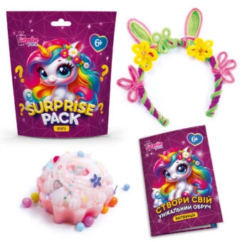 Набір для творчості Vladi Toys «Surprise Pack Mini 6» — сквіш-кексик та квітковий обруч (VT8040-06) - Фото 1 Набір для творчості Vladi Toys «Surprise Pack Mini 6» — сквіш-кексик та квітковий обруч (VT8040-06) - зображення 1