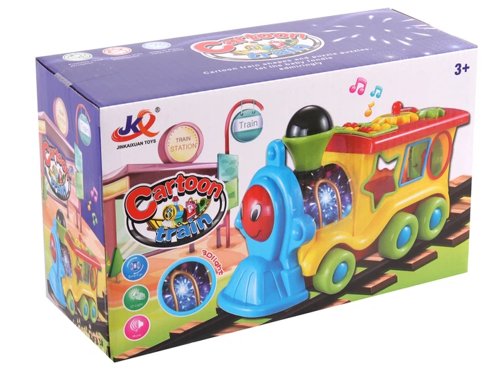 Игрушка музыкальная "Паровоз" со светом и звуком (3204) (3204) - изображение 5